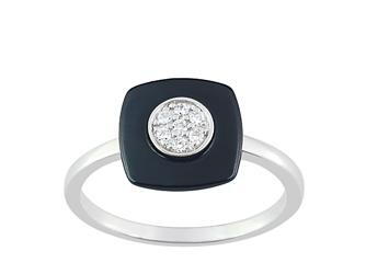 Stříbrný prsten Ultimate Ceramic ACR009NZ