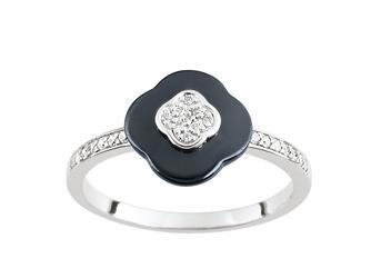 Stříbrný prsten Ultimate Ceramic ACR052NZ